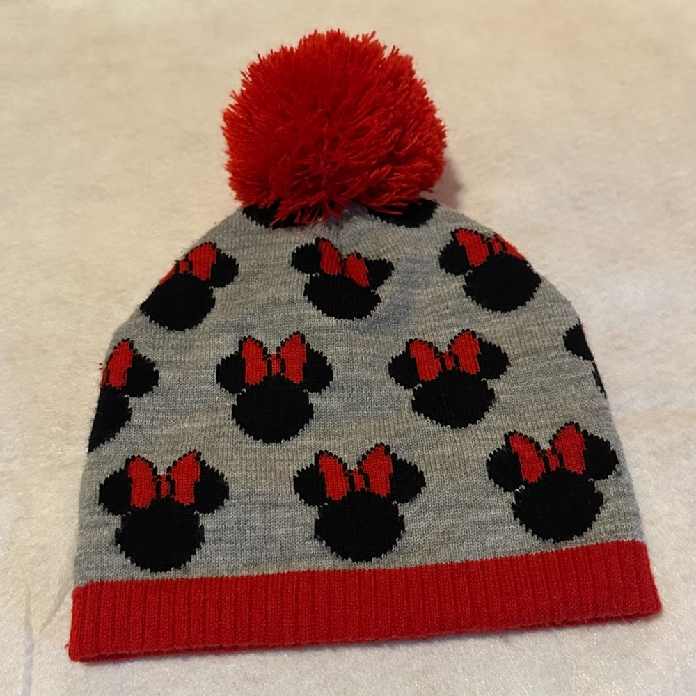 Disney Minnie Mouse Beanie, sz 2T - 5T